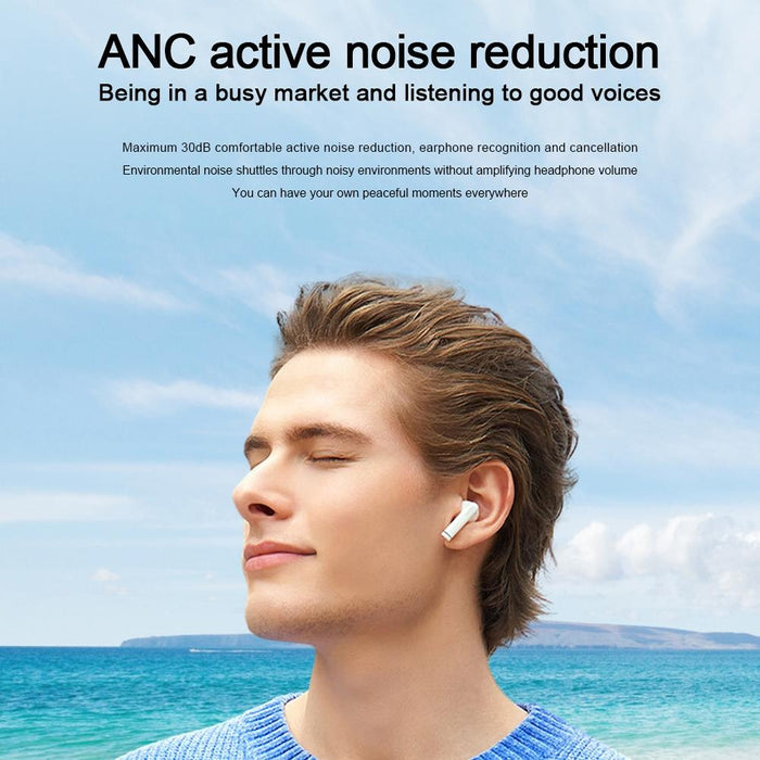 Lchse X5S Ip54 Waterproof Anc Active Noise Reduction Wireless Bluetooth Earphones