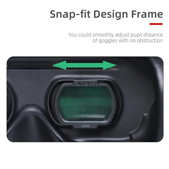 2 Pcs Aspherical Myopia Lens for Dji Fpv Goggles V2 - 250