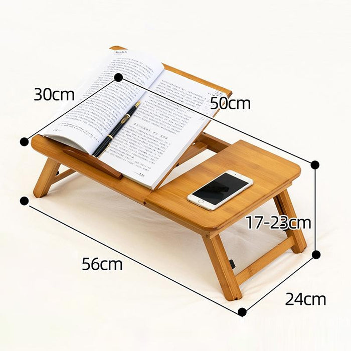 Folding Height Adjustable Laptop Desk Dormitory Study