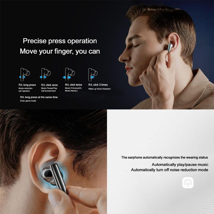 Earbuds X3 Active Noise Reduction Bluetooth Earphones In-Ear Waterproof Wireless Earphones