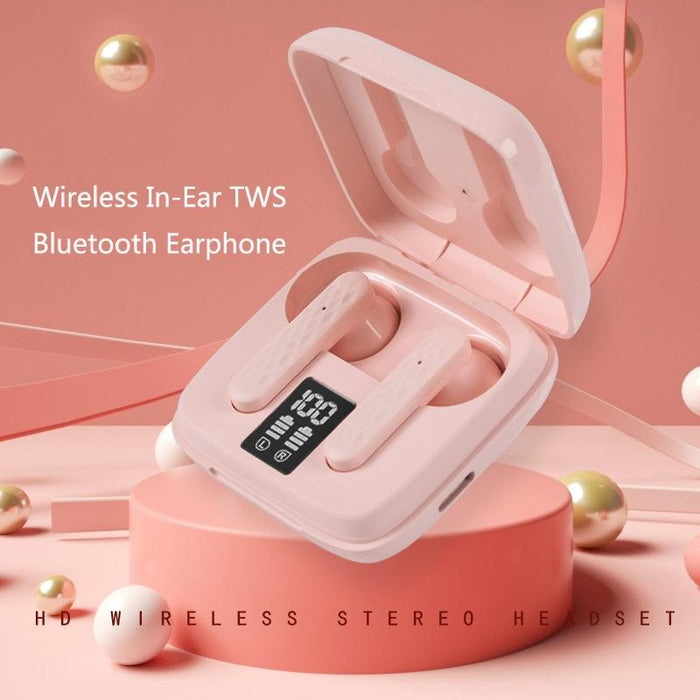 Pro 9 Tws Touch Control Bluetooth 5.0 Wireless In-Ear Earphone With Led Display White