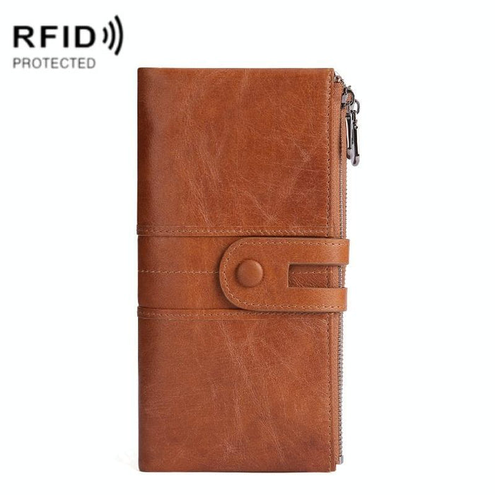 Women Leather Rfid Wallet - Sleek & Secure