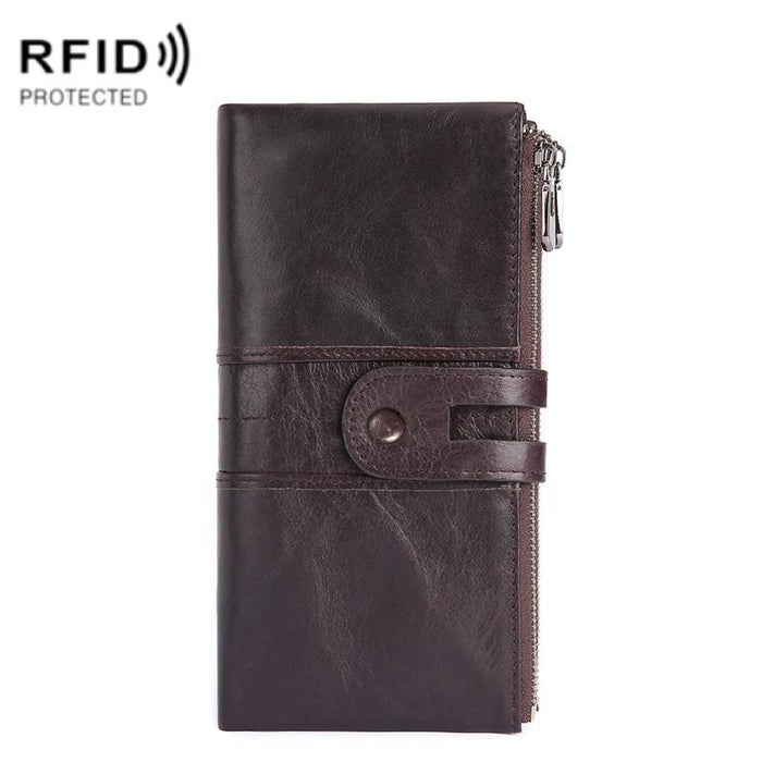 Women Leather Rfid Wallet - Sleek & Secure