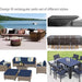 Waterproof Outdoor Furniture Cover - Protects Table