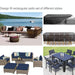 Waterproof Outdoor Furniture Cover - Protects Table