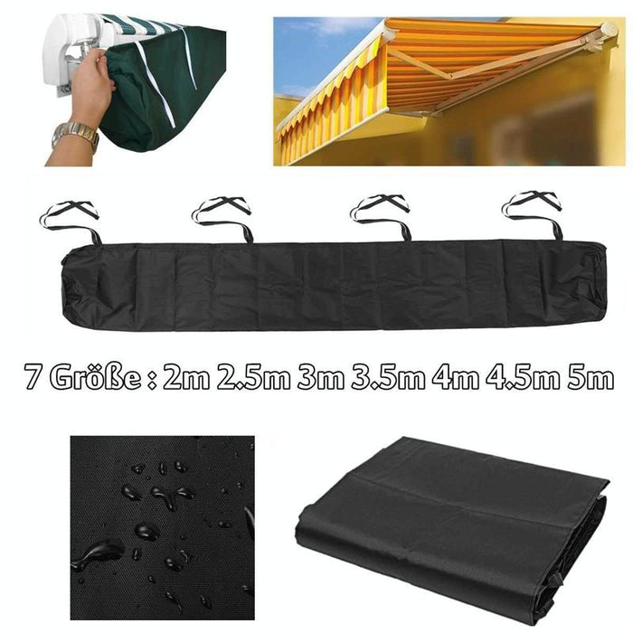 Waterproof Retractable Canopy for Outdoor Patio - 3m Size