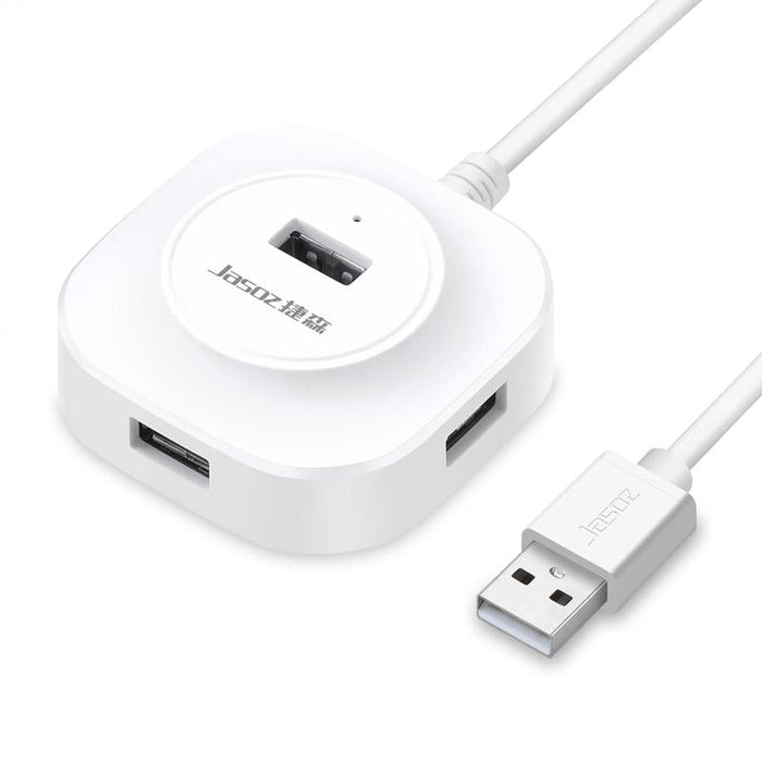 High-Speed 4-Port Usb2.0 Docking Hub White 0.3M