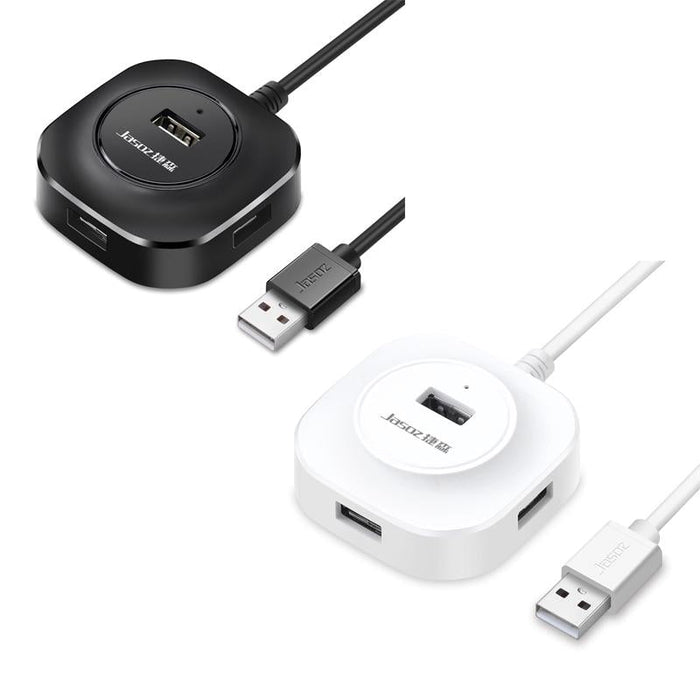 High-Speed 4-Port Usb2.0 Docking Hub White 0.3M