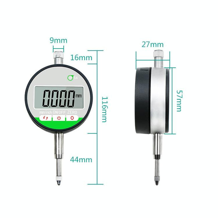 0-12.7mm Waterproof And Dustproof Digital Indicator