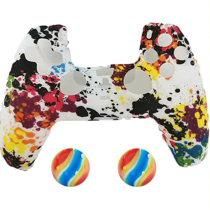 2 Pcs Ps5 Gamepad Silicone Protective Cover