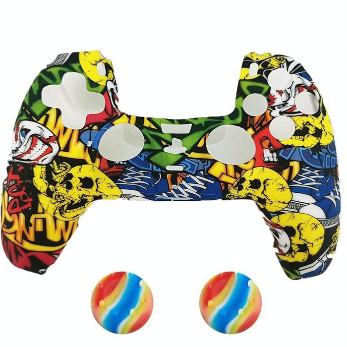 2 Pcs Ps5 Gamepad Silicone Protective Cover