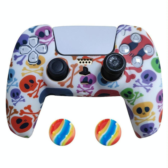 2 Pcs Ps5 Gamepad Silicone Protective Cover