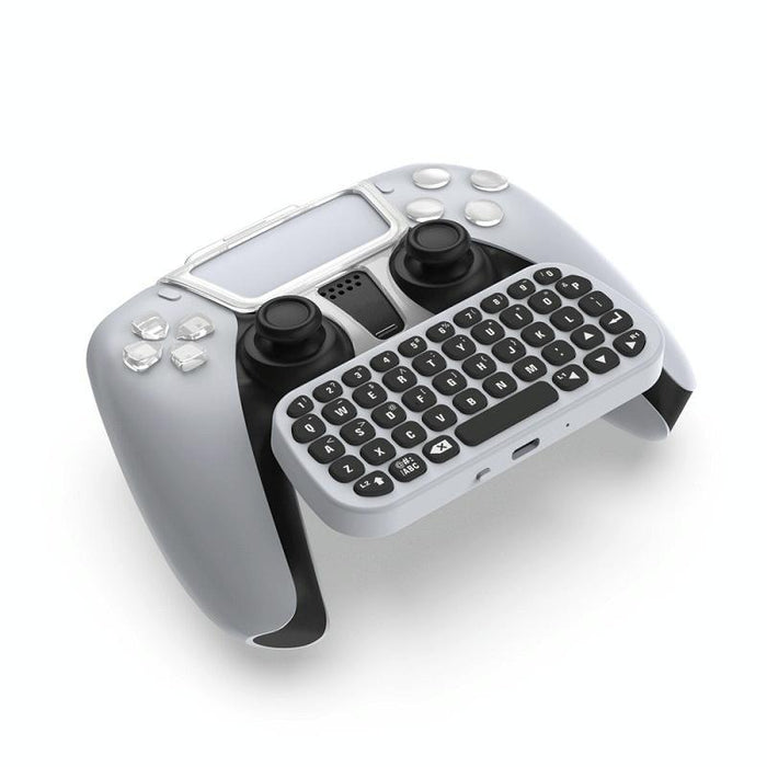 Tp5-0556 Bluetooth Keyboard Wireless Gamepad With Headphone Jack For Ps5 White