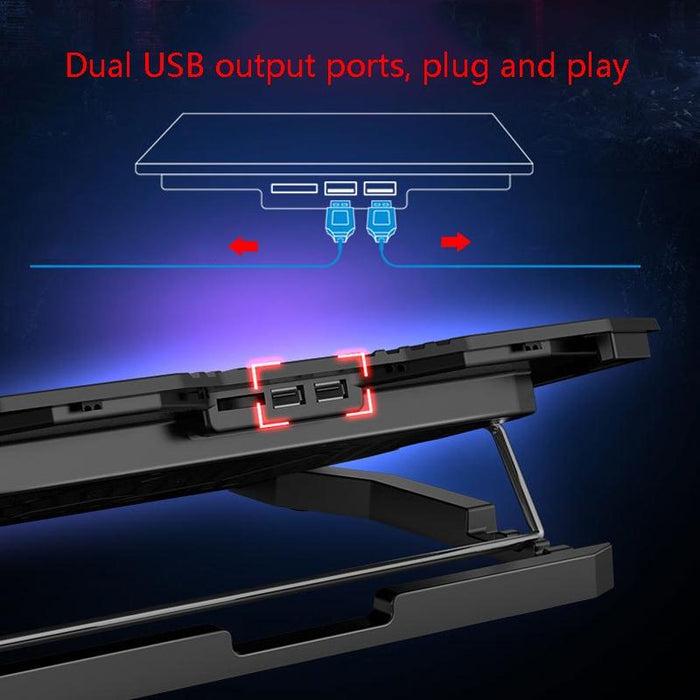 K5 Laptop Radiator Cooling Bracket Blue