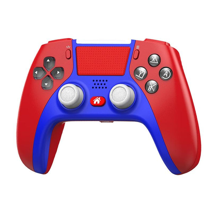 Bluetooth Wireless Six-Axis Programmable Dual-Vibration Gamepad For Ps4 Red