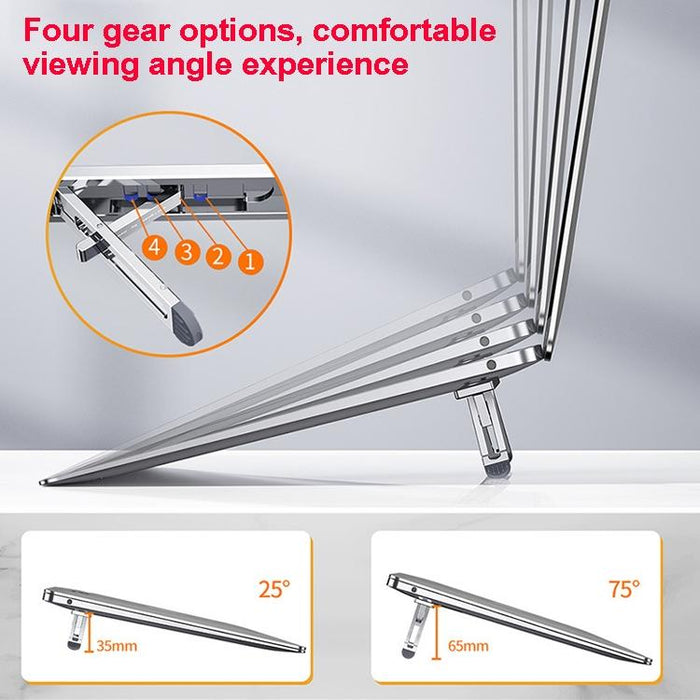 Adjustable Desktop Heightening Base Aluminum Alloy Radiator