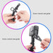 2 Set Cycling Helmet Adhesive Multi Joint Arm Fixed Mount