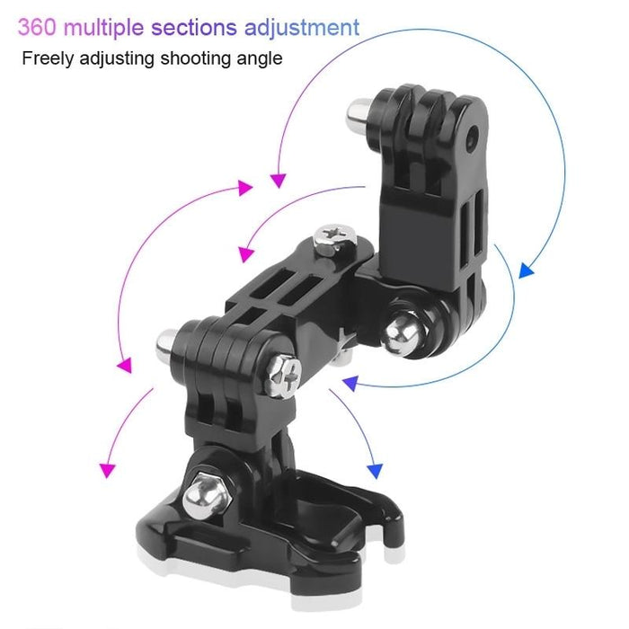 Set Of 2 Multi Joint Arm Fixed Mounts For Gopro And Other