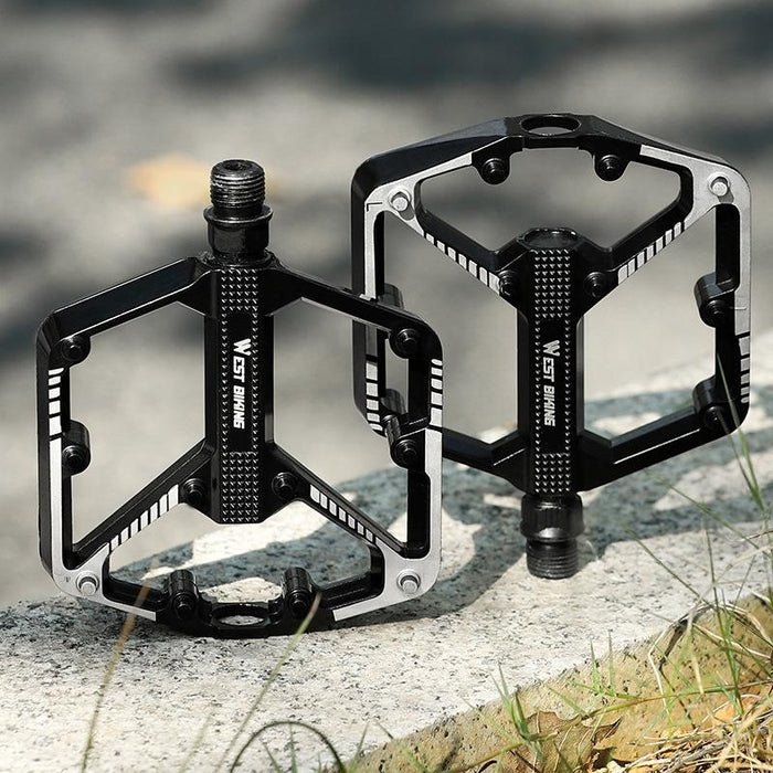 Aluminum Alloy Bike Pedal Black