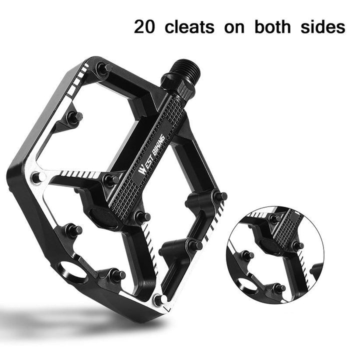 Aluminum Alloy Bike Pedal Black