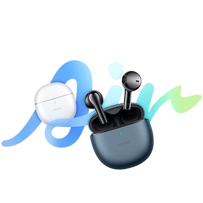 Tws Air Half In-Ear Wireless Dual Microphone Ai Call Noise Reduction Bluetooth Earphones