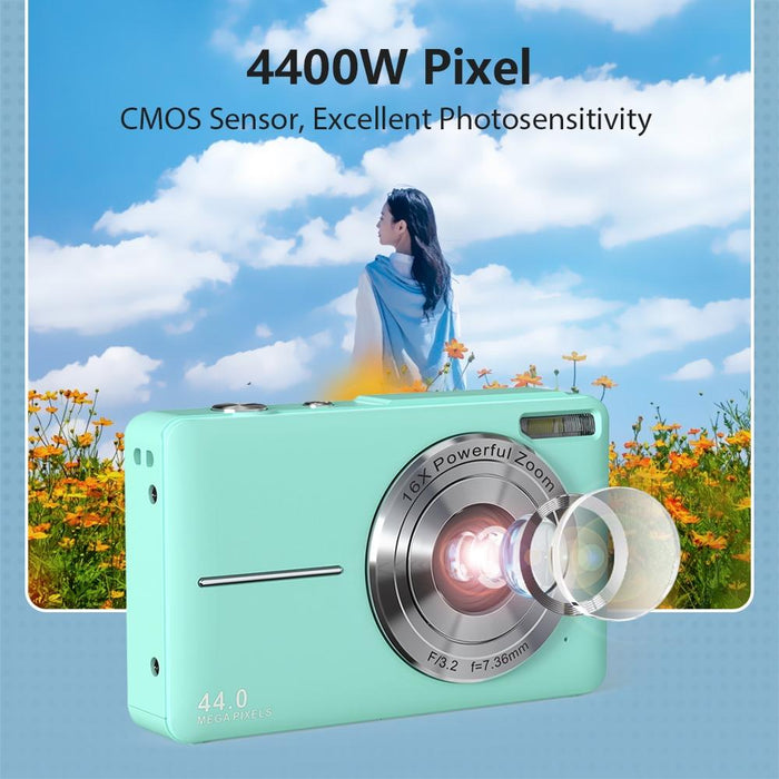 Dc403L-Af 2.4-Inch 16X Zoom Hd Digital Camera Mini Children Photography Camera