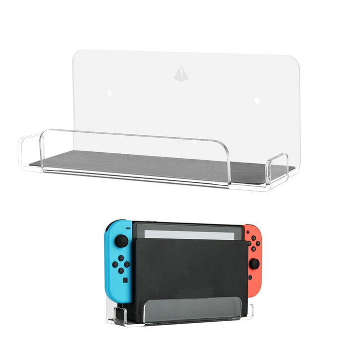 Wall Mount Storage Rack For Nintendo Switch Console