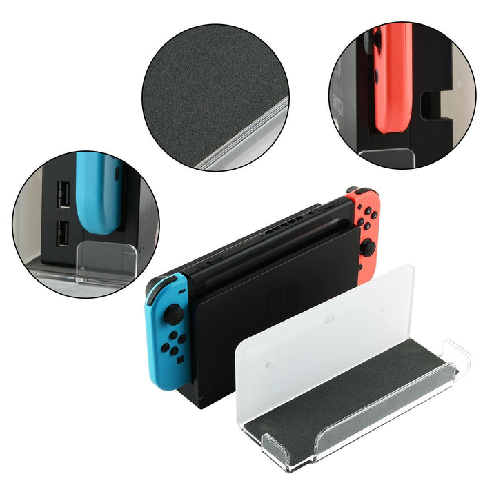 Wall Mount Storage Rack For Nintendo Switch Console