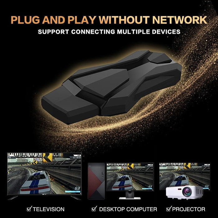 D10 Home Double Tv Game Console With 2.4G Wireless Controller - 16G