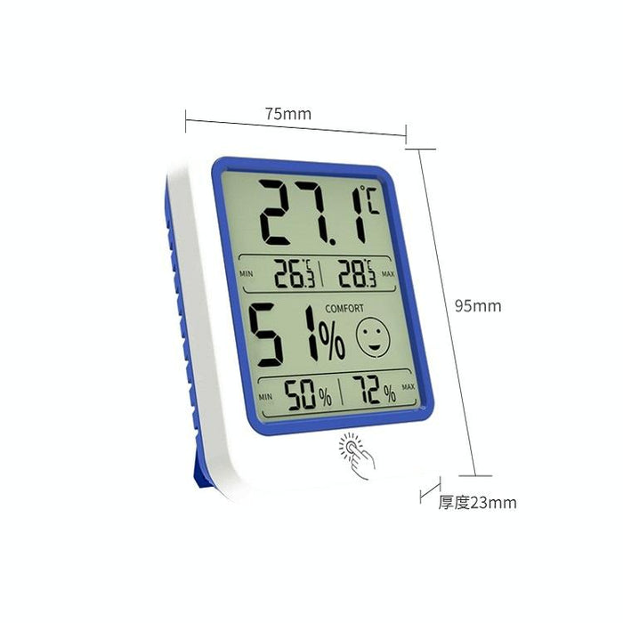 Industrial Digital Display Thermometer & Hygrometer Wall Mounted