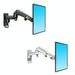 Universal Telescopic Rotating Spring Wall Mount Display