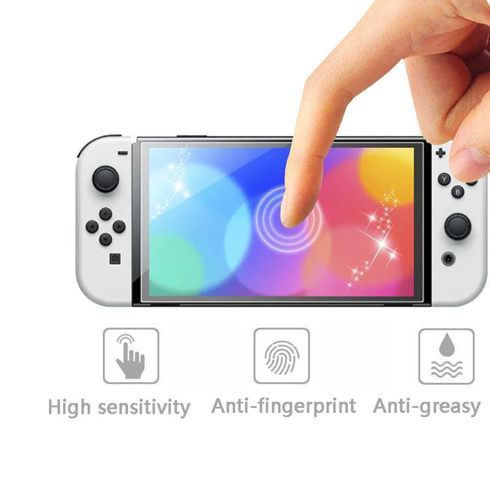 Anti Fingerprint Screen Protector For Nintendo Switch Oled