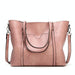 Wax Leather All Match Fashion Handbag