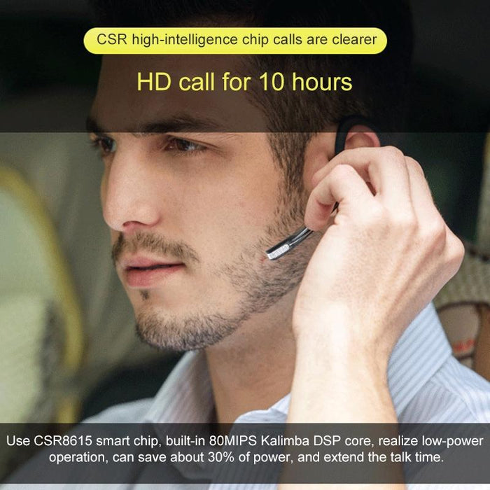 Wireless Bluetooth Earphone For Business And Car Use