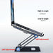 Aluminum Folding Laptop Stand - Cooling & Space-saving