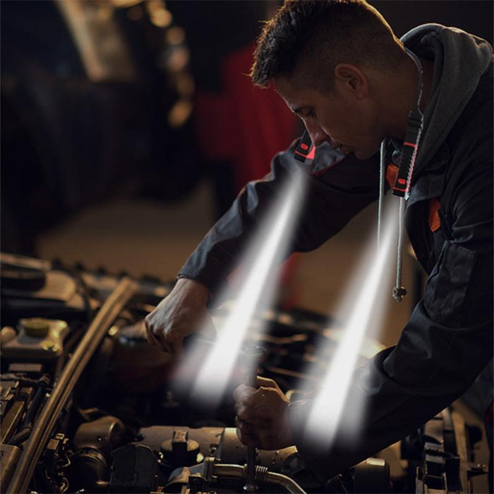 Portable Led Hanging Neck Light For Outdoor Work Battery-Powered