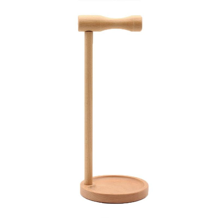 Am-Ejzj001 Desktop Solid Wood Headset Display Stand