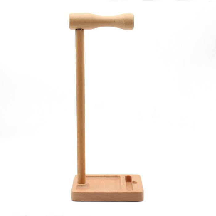 Am-Ejzj001 Desktop Solid Wood Headset Display Stand