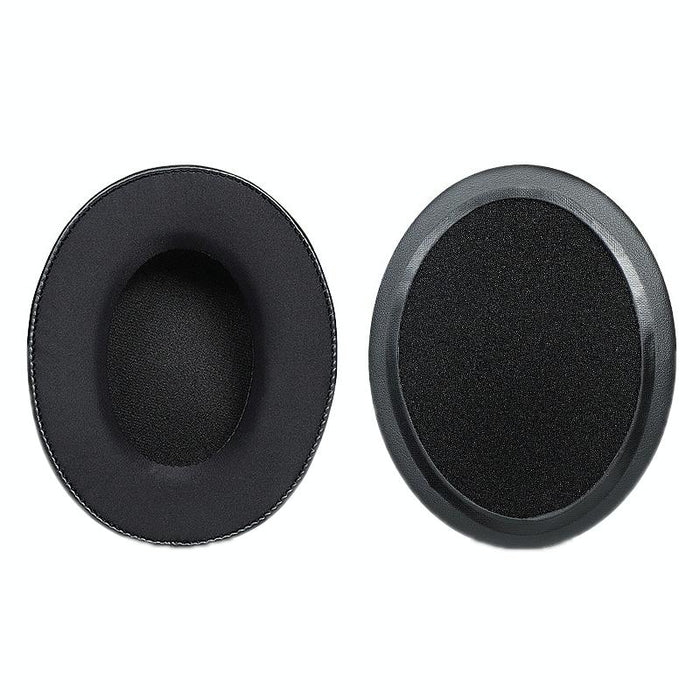 2Pcs Headset Earmuffs For Kingston Hyperx Cloud Ii / Silver / Alpha / Flight / Stinger - Black Ice-Skinned