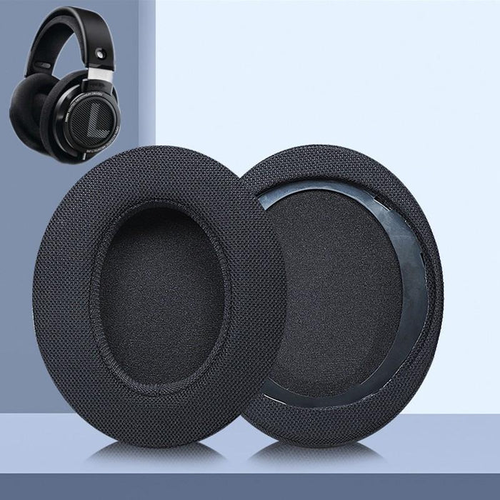 2 Pcs Headset Sponge Earmuffs For Philips Shp9500 Black Mesh