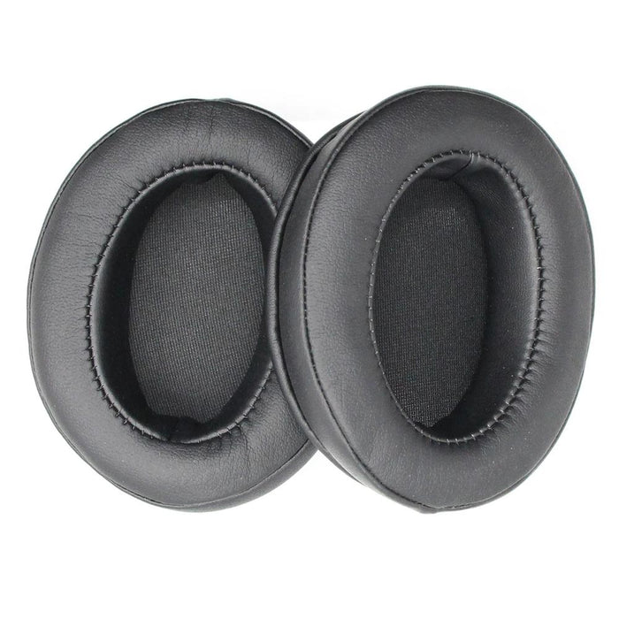 2 Pcs Protein Skin Headset Earmuffs For Audio-Technica Ath-Sr30Bt Black