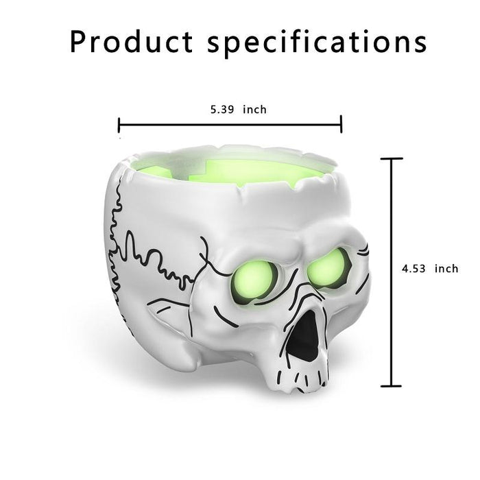 5 Pcs Skull Desktop Storage Bracket For Apple Home Pod Mini White