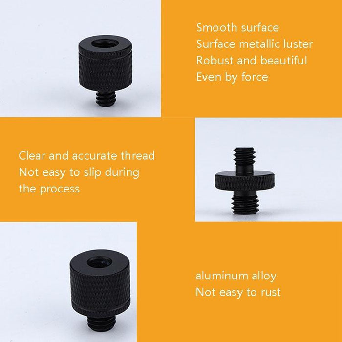 4 Pcs Screw Adapter A18 1/4 Female To M4 Male Screw