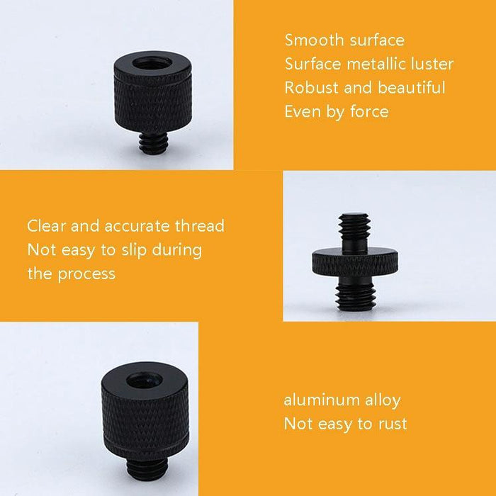 4 Pcs Screw Adapter A23 1/4 Female To M12 Male Screw