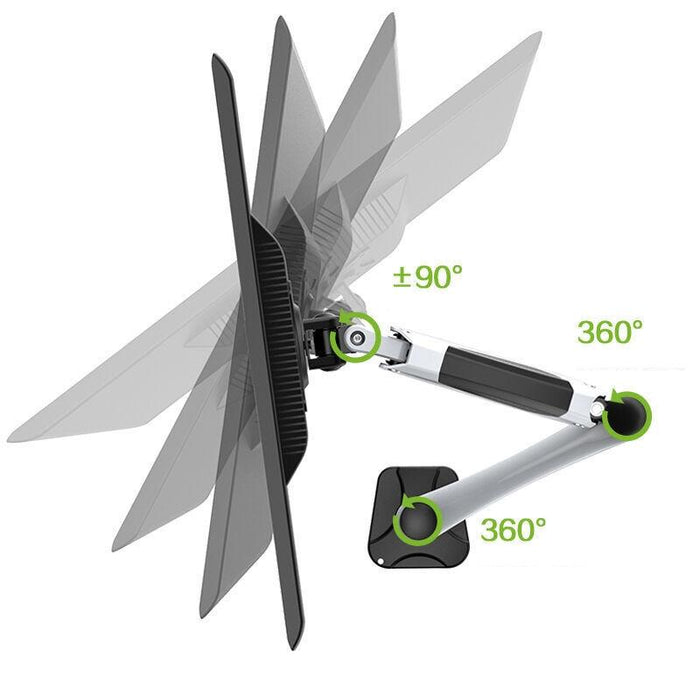 Desktop Lifting Rotating Computer Monitor Stand