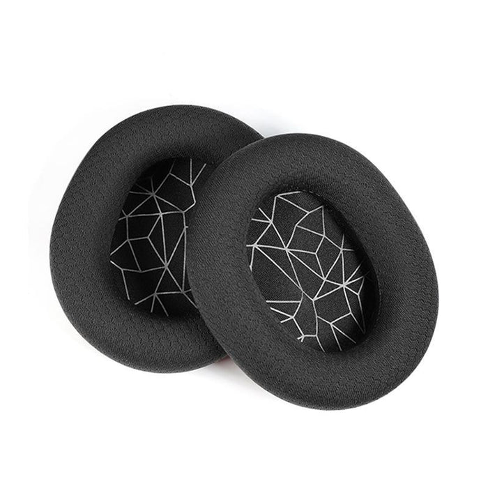 2Pcs Sponge Headset Pad For Steelseries Arctis Pro 3 / Arctis 3 / 5 / 7 Black Gel