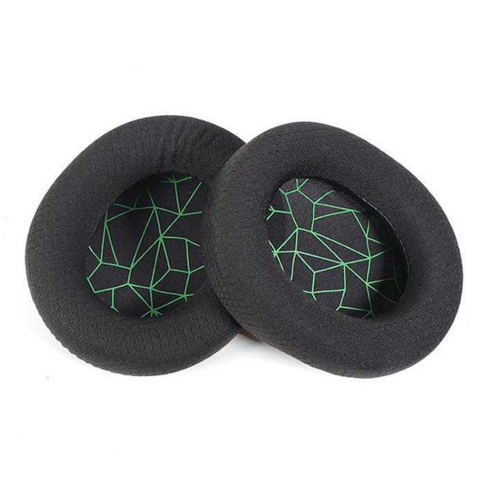 2Pcs Sponge Headset Pad For Steelseries Arctis Pro 3 / Arctis 3 / 5 / 7 Black Gel