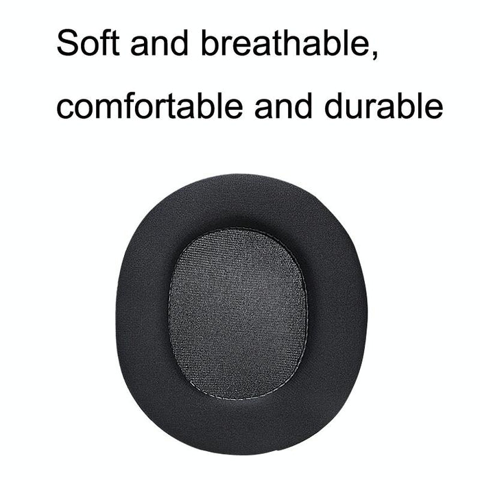 2Pcs Sponge Headset Pad For Steelseries Arctis Pro 3 / Arctis 3 / 5 / 7 Black Gel