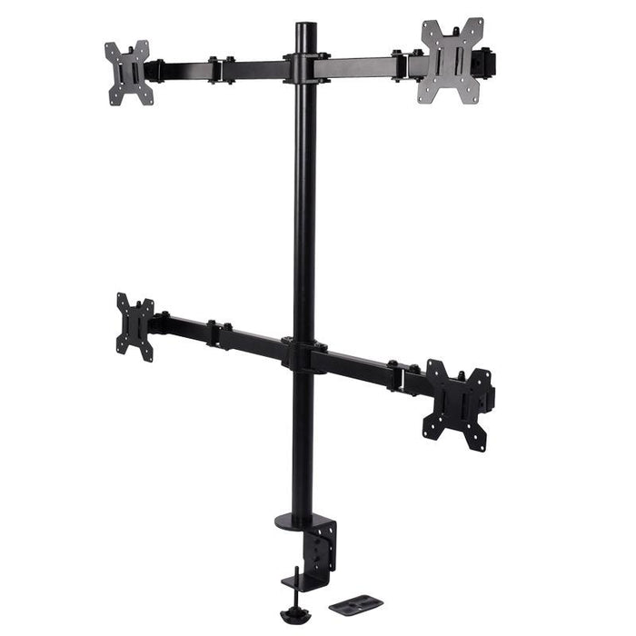 Desktop Lifting Monitor Stand Bracket Four Screen Table Clip