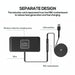 C1 15w Car Anti-skid Mats Wireless Charger With 1m Usb Data